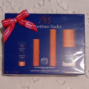 Augustinus Bader Rich Cream Mini Routine Set - Blue and Orange